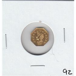 CALIFORNIA OCTAGONAL TOKEN FANTASY