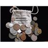 Image 1 : CANVAS BAG OF NICE FOREIGN COINS