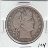 Image 1 : 1907 BARBER HALF DOLLAR SILVER