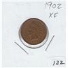 Image 1 : 1902 INDIAN HEAD CENT FULL LIBERTY XF+