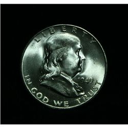 1949-s Franklin 50c Grades Choice Uncirculated ms64++ PQ