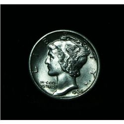 1934-p Liberty Head "Mercury" Dime 10c Grades Select Uncirculated ms63+  PQ