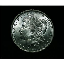 1887-o Morgan Dollar $1 Grades Choice Uncirculated ms64