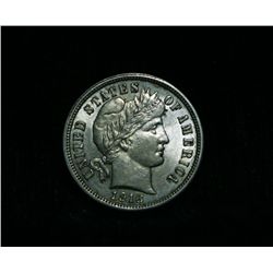 1916-p Barber Dime Grades Select Uncirculated ms63