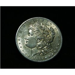 1884-s/s Morgan Dollar VAM 3 Grades Almost Uncirculated au58/Slider