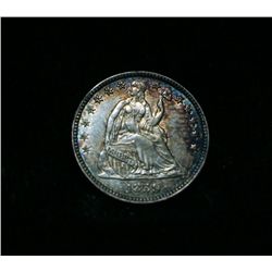 1859-p Seated Liberty Half Dime 1/2 10c Grades Select Uncirculated ms63