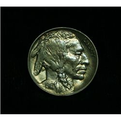 1917-p Buffalo Nickel 5c Grades Choice Uncirculated ms64