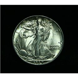 1939-s Walking Liberty Half Dollar 50c Grades Choice Uncirculated ms64++ PQ