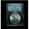 Image 1 : PCGS Original Green Holder 1927-p Peace Dollar Graded Select Uncirculated ms62  PCGS OGH