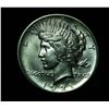 Image 2 : 1921-p High Relief Peace Dollar Grades Choice Uncirculated ms64