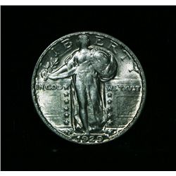 1929-s Standing Liberty 25c Graded ms63 FH  FULL HEAD