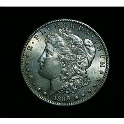 1889-s Morgan Dollar Grades Choice Uncirculated ms64