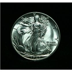 1942-s Walking Liberty Half Dollar 50c Grades Gem Uncirculated ms65++ PQ