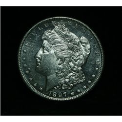 1897-s Morgan Dollar $1 Grades Choice Uncirculated ms64  DMPL    VAM13 'Spiked Lip' Rarity 6