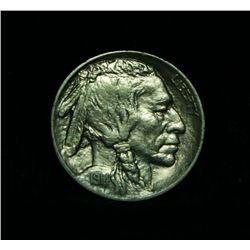 1914-p Buffalo Nickel 5c Grades Select Uncirculated ms63