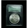 Image 1 : PCGS Original Green Holder 1884-o Morgan Dollar Graded Select Uncirculated ms62  PCGS OGH