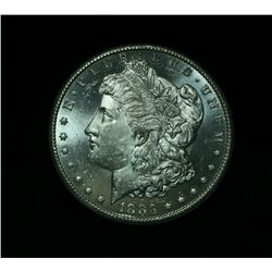 1883-cc Morgan Dollar Grades Choice Uncirculated ms64 DMPL