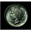 Image 1 : 1921-p High Relief Peace Dollar Grades Choice Uncirculated ms64  STRONG STRIKE
