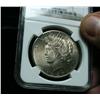 Image 2 : NGC 1927-p Peace Dollar graded Select Uncirculated ms63  PQ