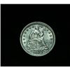 Image 1 : 1853-p with Arrows Liberty Seated Half Dime 1/2 10c Grades Choice Uncirculated ms64