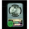 Image 2 : NGC 1922-p Peace Dollar Graded Select Uncirculated ms63  NGC