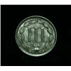 Image 2 : 1866 Three Cent Nickel 3c grades Choice Uncirculated ms64