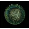 Image 2 : 1878-s Morgan Dollar $1 Grades Almost Uncirculated au55  colorfully toned