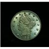 1883 Liberty 'V' Nickel 5c 'No Cents' Variety Grades Gem Uncirculated ms65