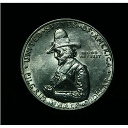 1920 Pilgrim Tercentenary Commemorative Half Dollar Grades Choice Uncirculated ms64