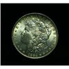 Image 1 : 1885-o Rainbow Toned Morgan Dollar Grades Choice Uncirculated ms64