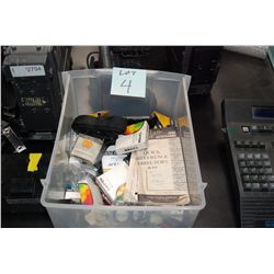 lot - box of used and vintage camera filters