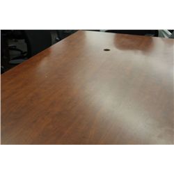 CHERRYWOOD 8FT BOARDROOM TABLE
