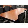 Image 2 : CHERRYWOOD 8FT BOARDROOM TABLE