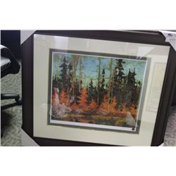LIMITED EDITION PRINT "TAMARACKS" 37/8700