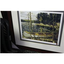 LIMITED EDITION PRINT "THE CANOE" 142/1750