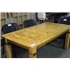 Image 1 : COUNTRY OAK 6FT CONFERENCE TABLE