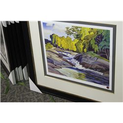 LIMITED EDITION PRINT "RAPIDS ON THE MAGNE"