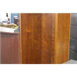 DARK CHERRY 6FT TALL BOOKSHELF