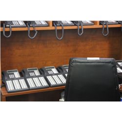 CHERRY CORNER DESK WITH HUTCH