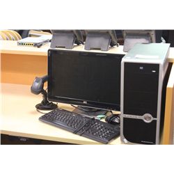 POS SYSTEM C/W 20" MONITOR & BARCODE READER