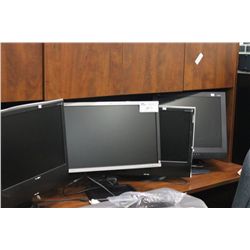 LOT OF 19" & 20" LCD MONITORS