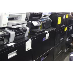 BLACK GLOBAL 3 DRAWER LATERAL FILE CABINET