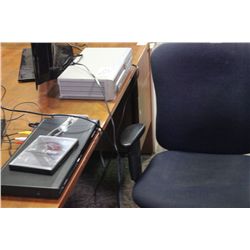 BLUE ERGONOMIC HIGHBACK TASK CHAIR