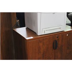 CHERRY 2 DOOR STORAGE CABINET