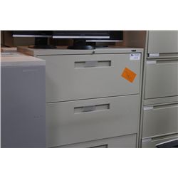 GLOBAL 4 DRAWER LATERAL FILE CABINET