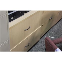 MAPLE 2 DRAWER LATERAL FILE CABINET