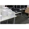 Image 1 : WHITE 2 PIECE USHAPE DESK