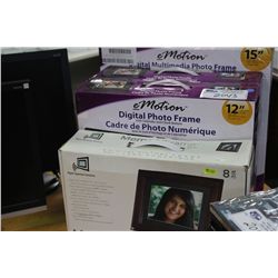 4 DIGITAL PICTURE FRAMES