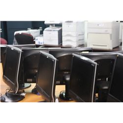 LARGE LOT OF ASSORTED LCD MONITORS