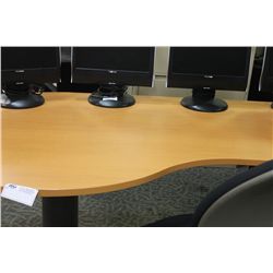 LIGHT CHERRY PTOP DESK